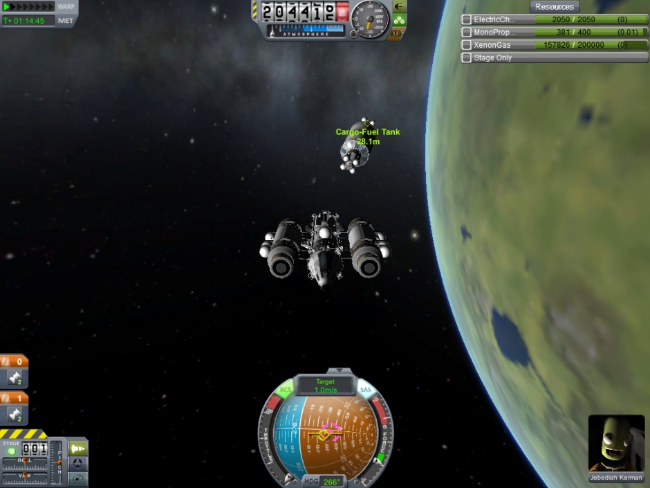 Experimenteller Orbital Tanktransporter