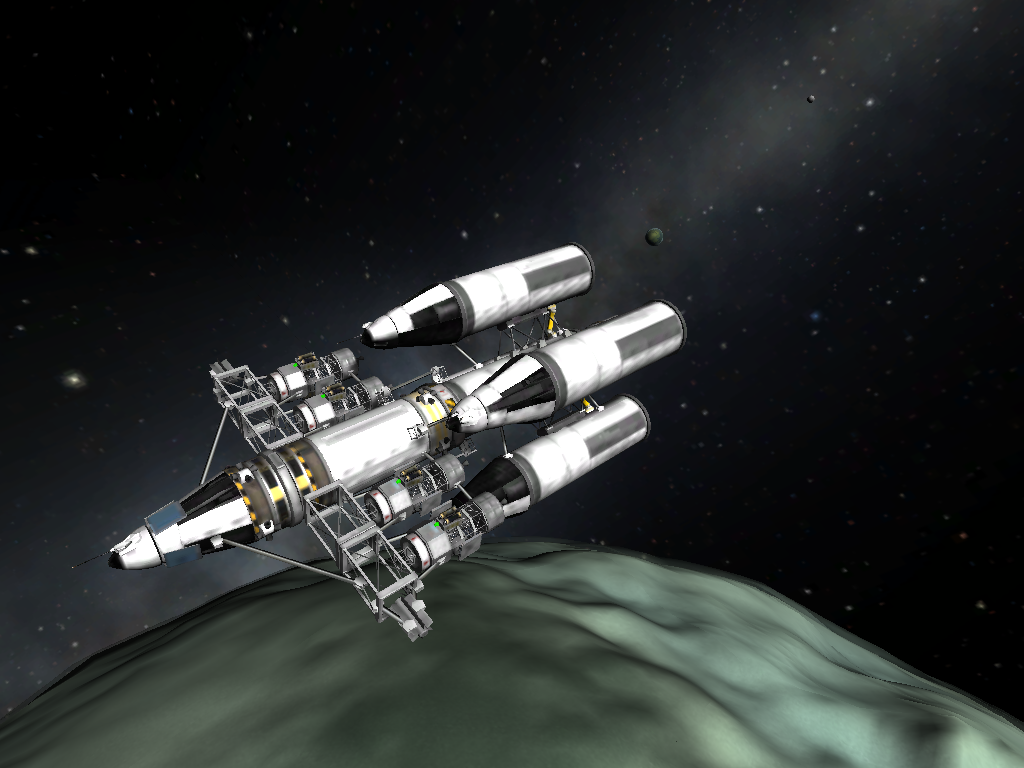 Probe Carrier MK1 - Beta umkreist Minmus