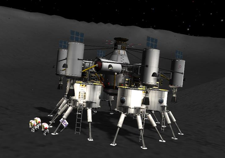 Der KSL Heavy Lander auf Mun