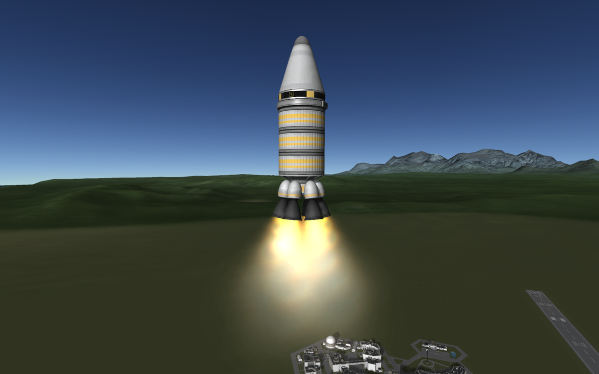 Monoprop Rakete